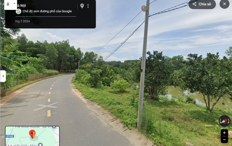 Bán 3093m2 đất mặt đường thôn Dy, Ba Vì, Hà Nội